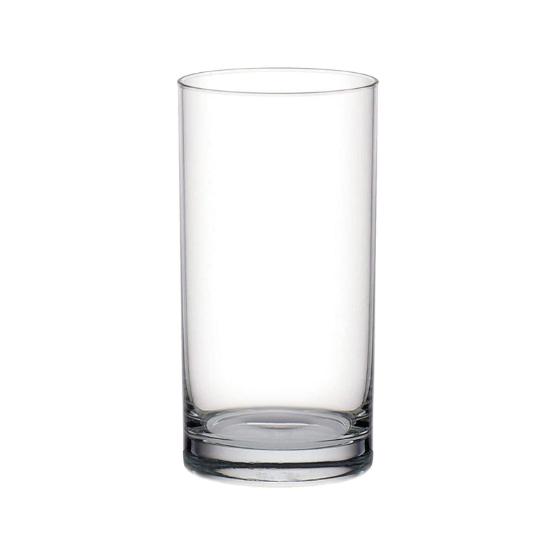 Ocean Glass 6pcs Fin Line Hi Ball 280ml Drink Tumbler 1B01210