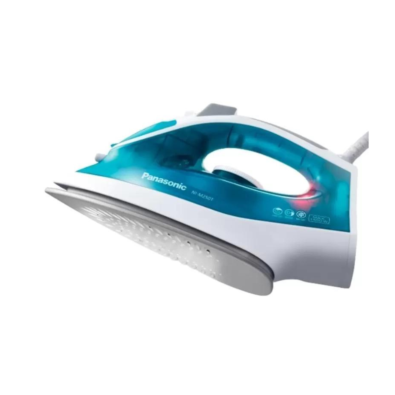 Panasonic Electric Steam Iron 1550W with Non-Stick Soleplate Green NI-M250TGTH