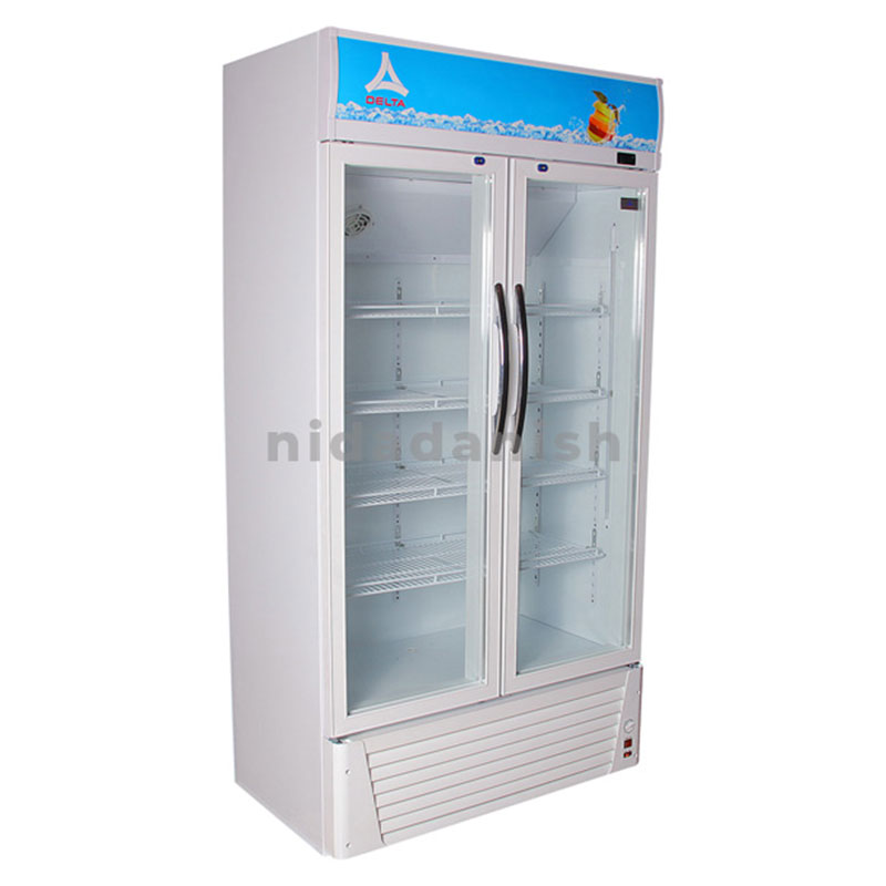 Delta Showcase Refrigerator 560L Double Door SCD560