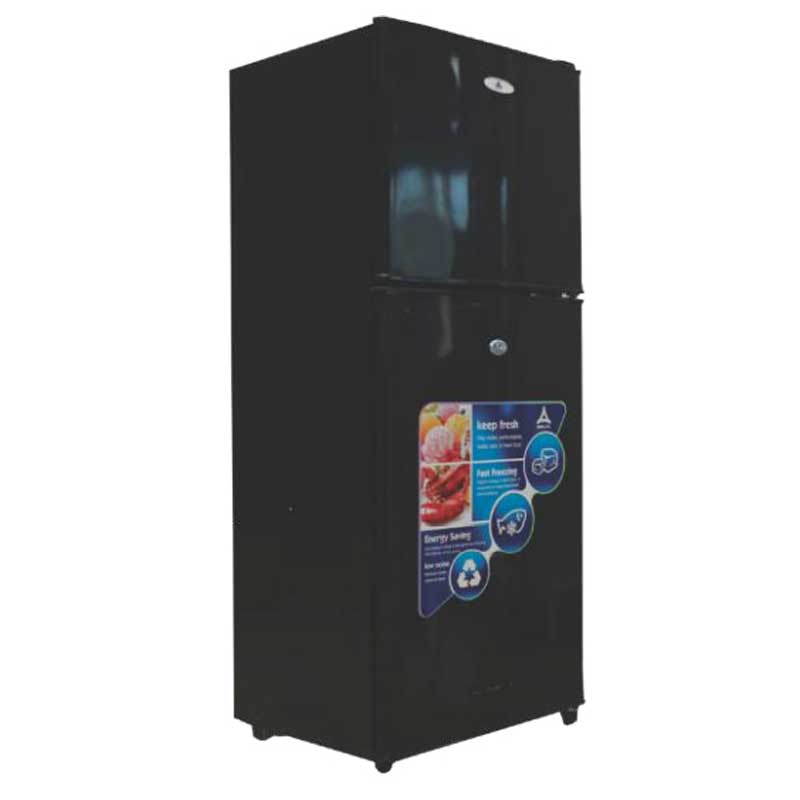 Delta Refrigerators 112L Double Door Defrost Black DRF-110.BK