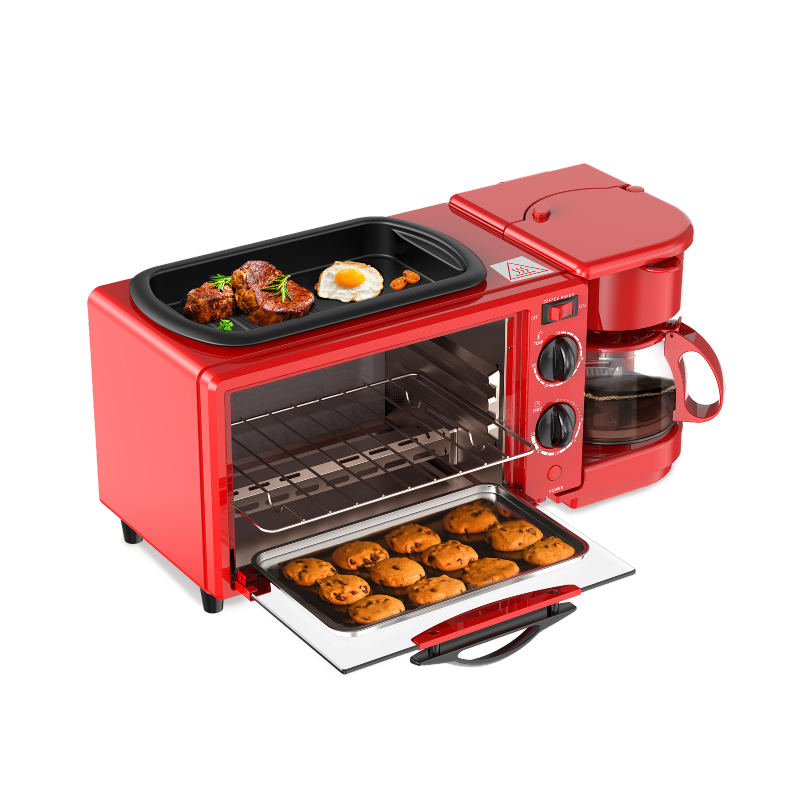 Decakila Breakfast Maker 1050W 3 in 1 Multi Function 9L Oven KEEV003R