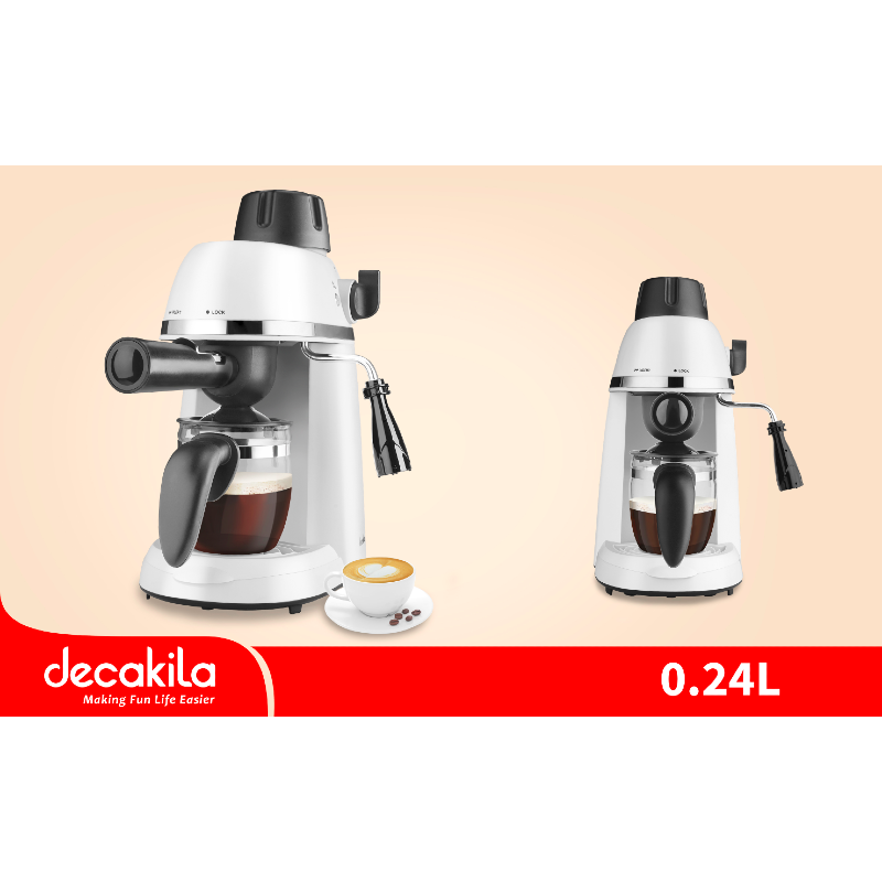 Decakila Espresso Maker 0.24L 800W KECF007W