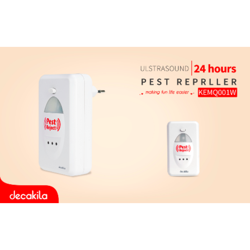 Decakila Pest Repeller LED 220-240V 24 Hours KEMQ001W
