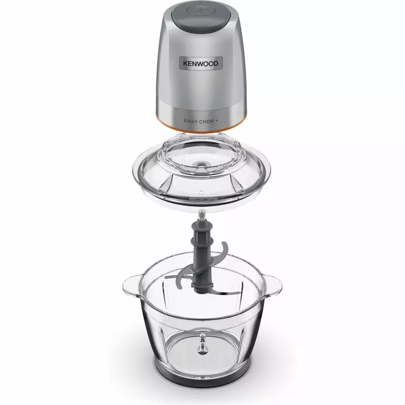 Kenwood Chopper 500W Electric Food Chopper With 600Ml Bowl Quad Blade System Stainless Steel Control System Ice Chopper Glass Bowl Chp62.400Si 4 Kenwood Chopper 500W Electric Food Chopper With 600Ml Bowl Quad Blade System Stainless Steel Control System Ice Chopper Glass Bowl Chp62.400Si