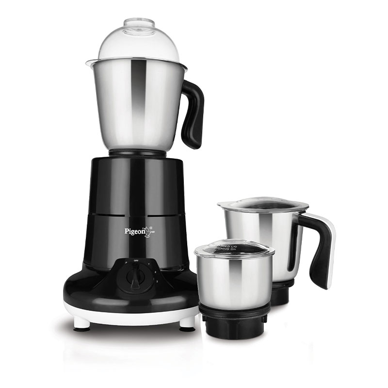 Pigeon Mixer Grinder 750W Stainless Steel Jar Copper Motor Removable Jar Compact Design 1.5L 1.0L 0.4L Jars Especial 1 Pigeon Mixer Grinder 750W Stainless Steel Jar Copper Motor Removable Jar Compact Design 1.5L 1.0L 0.4L Jars Especial