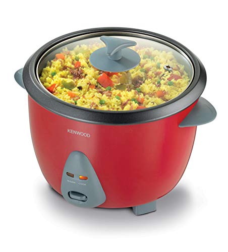 Kenwood 2-In-1 Rice Cooker 1.8L 10-Cups Rice With Food Steamer Basket Non-Stick Cooking Pot Temepered Glass Lid Warm/Cook Lights Spatula Holder Detachable Cord Rcm44.000Rd 4 Kenwood 2-In-1 Rice Cooker 1.8L 10-Cups Rice With Food Steamer Basket Non-Stick Cooking Pot Temepered Glass Lid Warm/Cook Lights Spatula Holder Detachable Cord Rcm44.000Rd