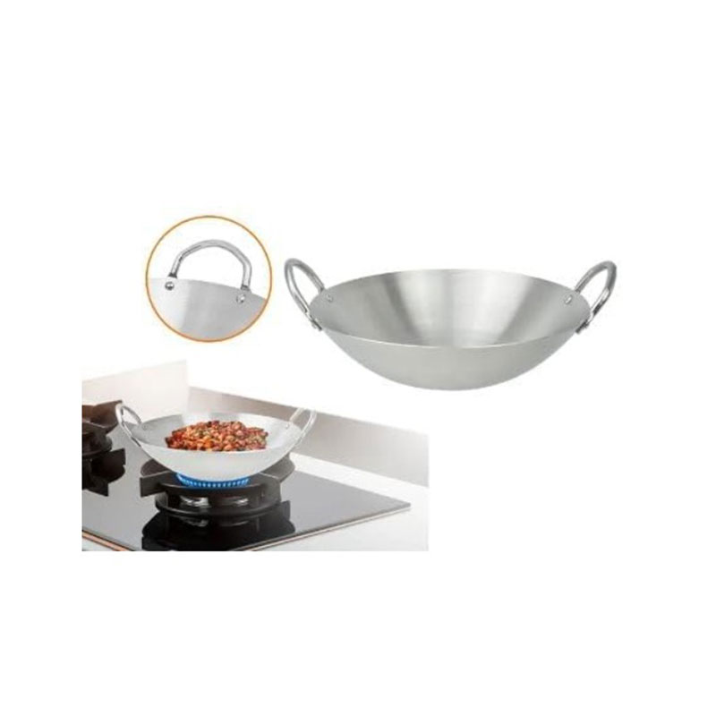 Nadstar Aluminium Karai 15.75&Quot; No8 Heavy Base Aluminum Kadai Deep Frying Kadai With Handle For Kitchen 6 Nadstar Aluminium Karai 15.75&Quot; No8 Heavy Base Aluminum Kadai Deep Frying Kadai With Handle For Kitchen