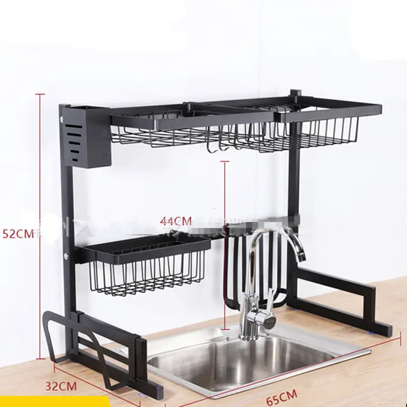 Nadstar Dish Rack Stainless Steel Kitchen Drying Rack Extendable Over The Sink Hp93-093 7 Nadstar Dish Rack Stainless Steel Kitchen Drying Rack Extendable Over The Sink Hp93-093
