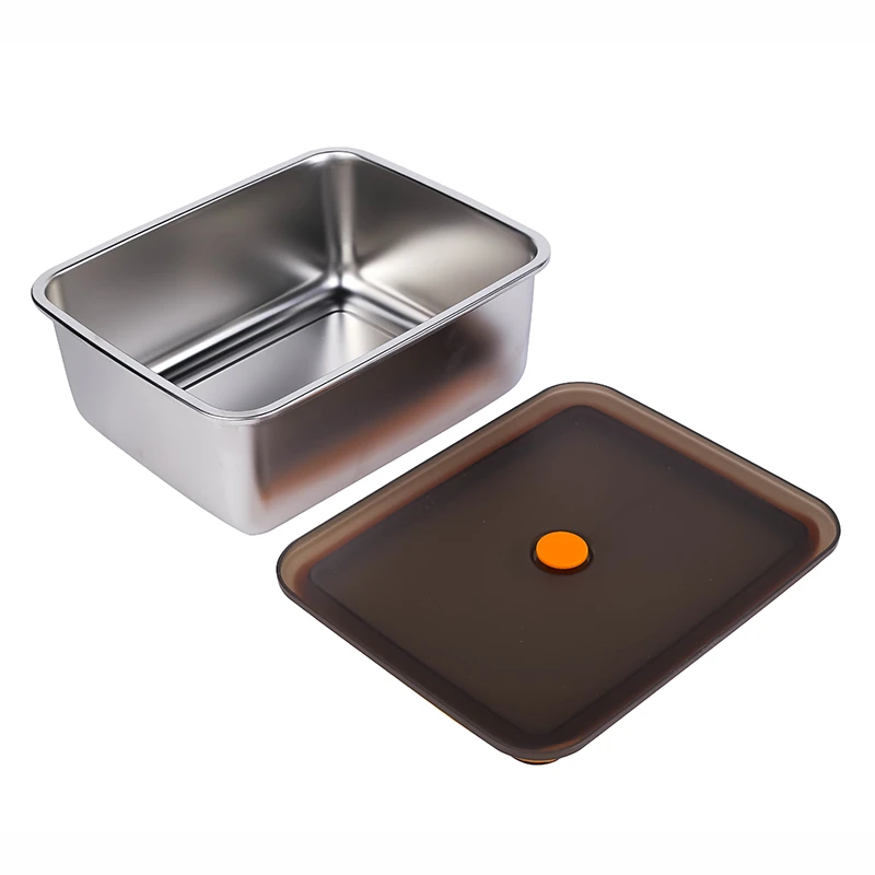 Nadstar Stainless Steel Food Storage 2900Ml Eco-Friendly Lunchbox Compartments Stainless Steel Take Away Sp0574 2 Nadstar Stainless Steel Food Storage 2900Ml Eco-Friendly Lunchbox Compartments Stainless Steel Take Away Sp0574