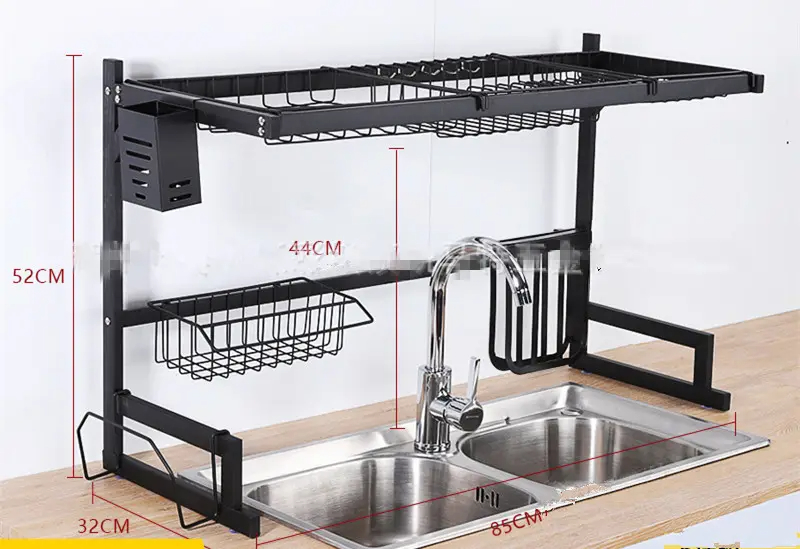 Nadstar Dish Rack Stainless Steel Kitchen Drying Rack Extendable Over The Sink Hp93-093 17 Nadstar Dish Rack Stainless Steel Kitchen Drying Rack Extendable Over The Sink Hp93-093