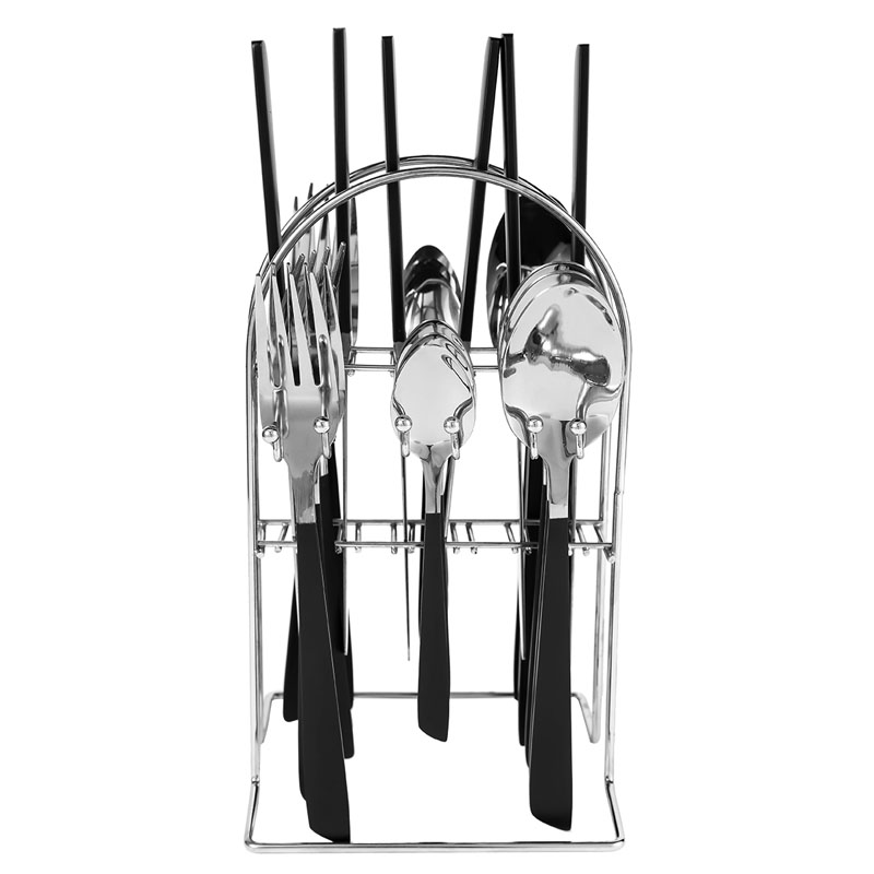 Nadstar Cutlery Set 24Pcs Heavy Quality 2019024 - Multi Color Handle 1 Nadstar Cutlery Set 24Pcs Heavy Quality 2019024 - Multi Color Handle