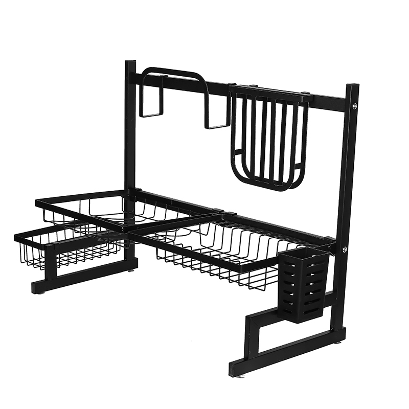 Nadstar Dish Rack Stainless Steel Kitchen Drying Rack Extendable Over The Sink Hp93-093 2 Nadstar Dish Rack Stainless Steel Kitchen Drying Rack Extendable Over The Sink Hp93-093