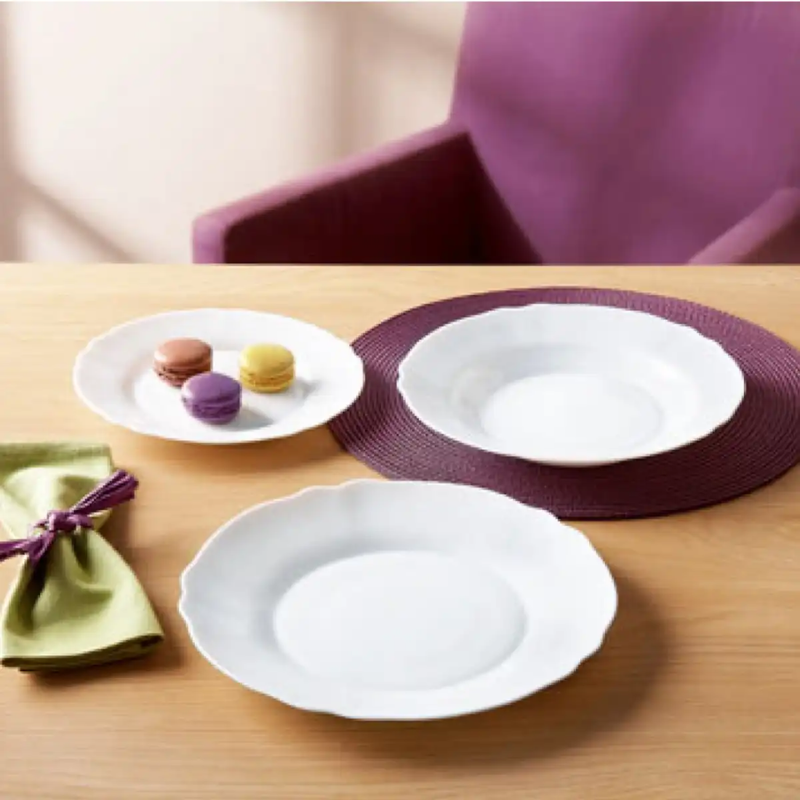 Luminarc Louis Xv Dinner Plate 24Cm V0724 6Pcs Set 5 Luminarc Louis Xv Dinner Plate 24Cm V0724 6Pcs Set