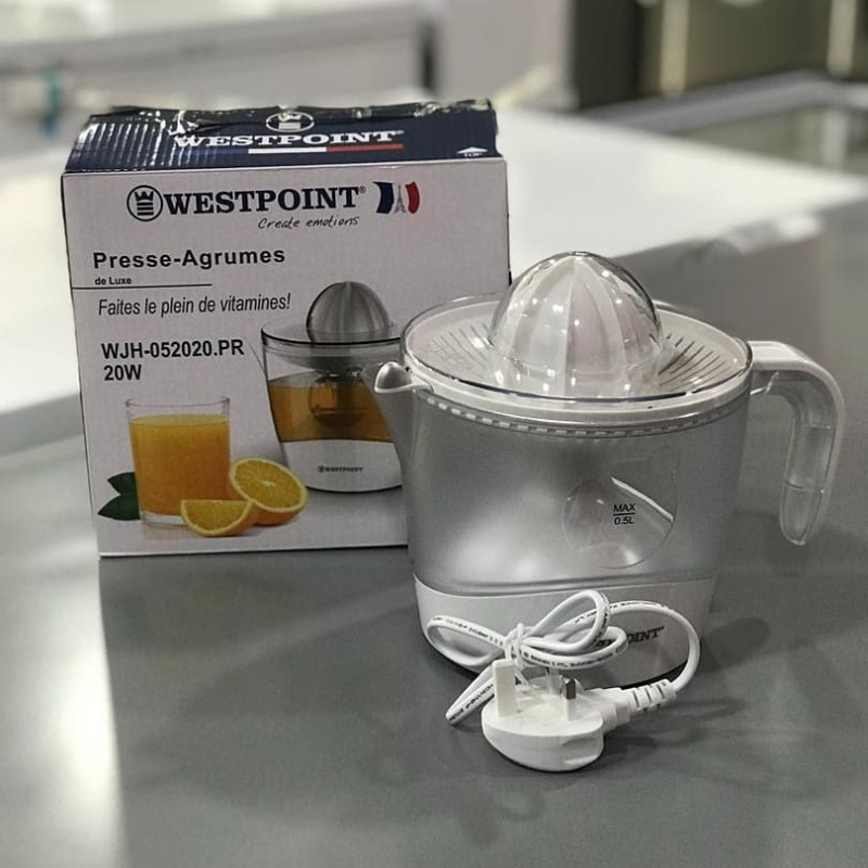 Westpoint Citrus Juicer 0.5L 20W Plastic Wjh-052020.Pr 3 Westpoint Citrus Juicer 0.5L 20W Plastic Wjh-052020.Pr