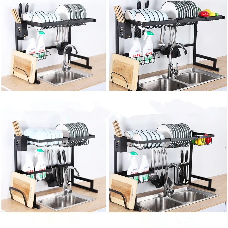 Nadstar Dish Rack Stainless Steel Kitchen Drying Rack Extendable Over The Sink Hp93-093 14 Nadstar Dish Rack Stainless Steel Kitchen Drying Rack Extendable Over The Sink Hp93-093