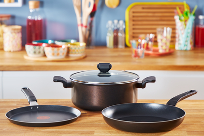 Tefal Easy Cook Frypan 28Cm Titanium Non Stick Thermo Signal 100% Safe Cooking Pan Suitable For All Heat Sources Except Induction B5540602 13 Tefal Easy Cook Frypan 28Cm Titanium Non Stick Thermo Signal 100% Safe Cooking Pan Suitable For All Heat Sources Except Induction B5540602