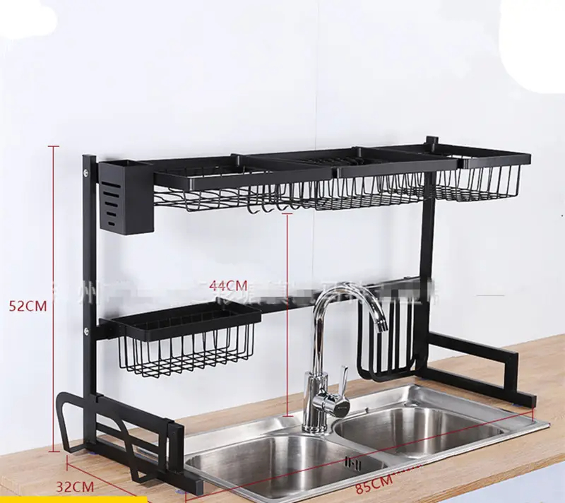 Nadstar Dish Rack Stainless Steel Kitchen Drying Rack Extendable Over The Sink Hp93-093 18 Nadstar Dish Rack Stainless Steel Kitchen Drying Rack Extendable Over The Sink Hp93-093