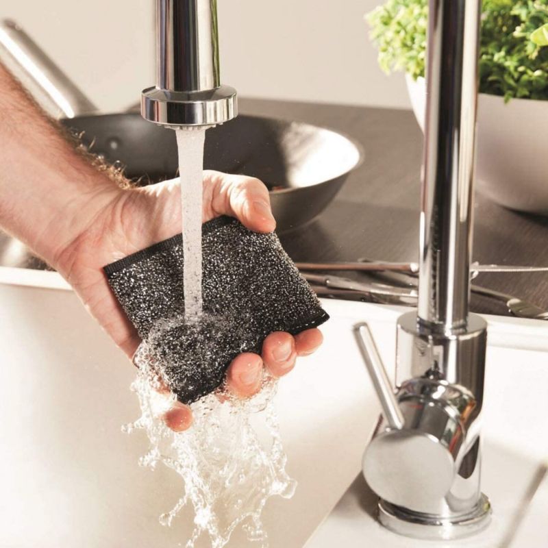 Elefan Sponge Oxo Magic Inox Sponge 2Pcs Set 11X10X45Cm Elf0X01 2 Elefan Sponge Oxo Magic Inox Sponge 2Pcs Set 11X10X45Cm Elf0X01