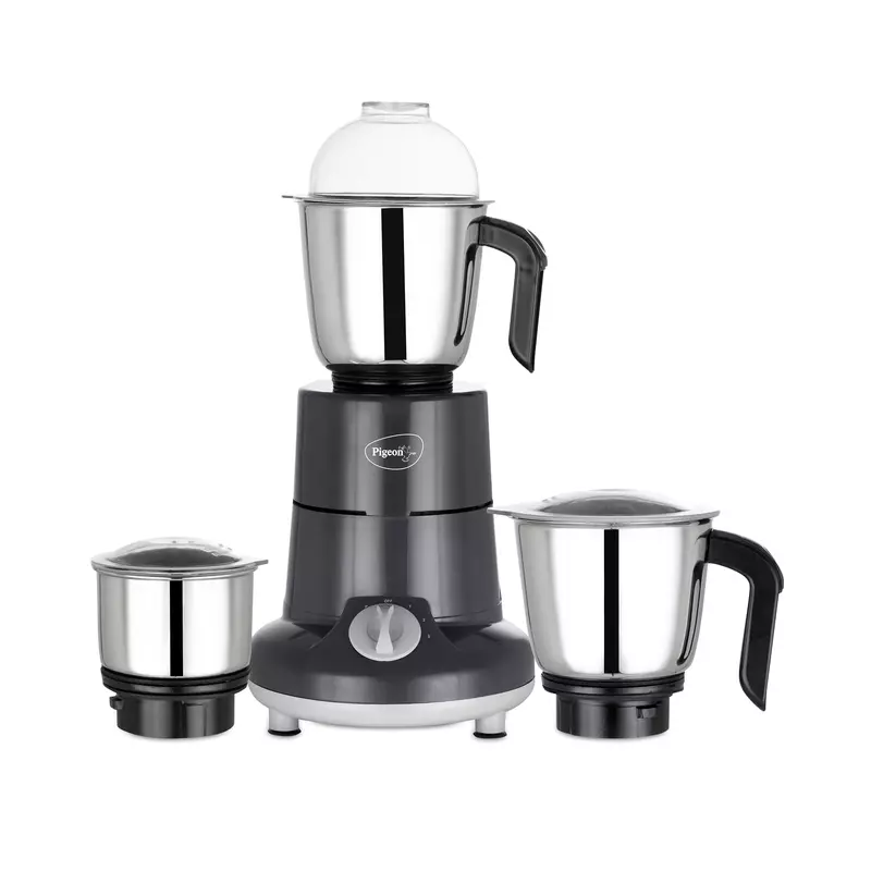 Pigeon Mixer Grinder 750W Stainless Steel Jar Copper Motor Removable Jar Compact Design 1.5L 1.0L 0.4L Jars Especial 2 Pigeon Mixer Grinder 750W Stainless Steel Jar Copper Motor Removable Jar Compact Design 1.5L 1.0L 0.4L Jars Especial