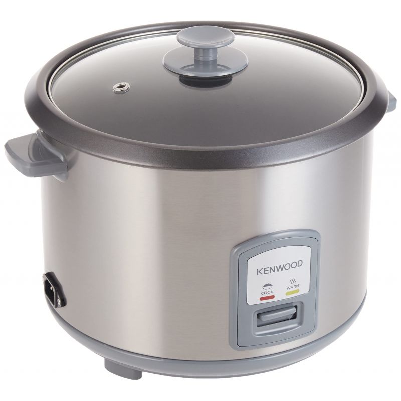 Kenwood 2-In-1 Rice Cooker 1.8L 10-Cups Rice With Food Steamer Basket Non-Stick Cooking Pot Temepered Glass Lid Warm/Cook Lights Spatula Holder Detachable Cord Rcm45.000Ss 8 Kenwood 2-In-1 Rice Cooker 1.8L 10-Cups Rice With Food Steamer Basket Non-Stick Cooking Pot Temepered Glass Lid Warm/Cook Lights Spatula Holder Detachable Cord Rcm45.000Ss