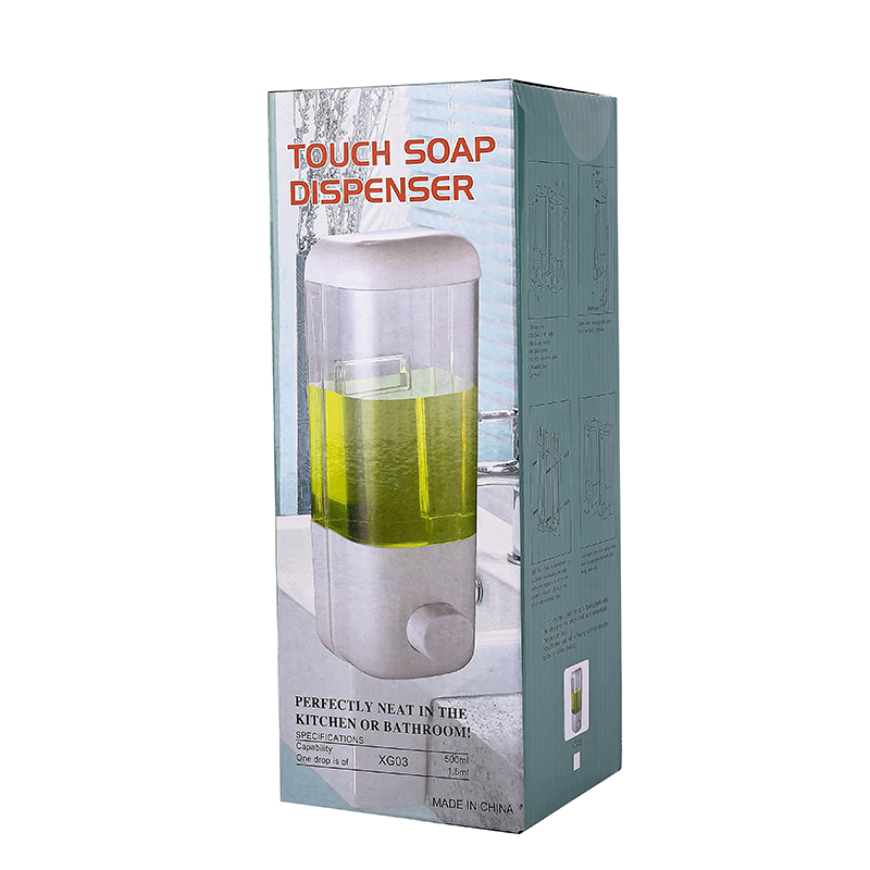 Nadstar Soap Dispenser Touch Plastic Soap Wall Mounted 503-03-B-2 2 Nadstar Soap Dispenser Touch Plastic Soap Wall Mounted 503-03-B-2
