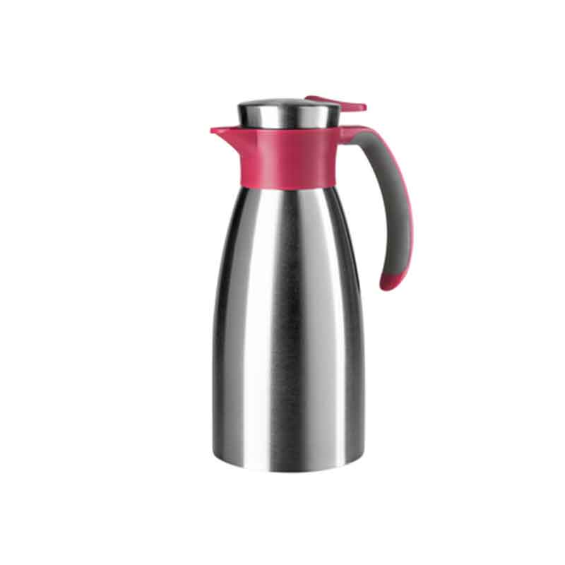 Tefal Carafe Thermos 1L Soft Grip Raspberry Vacuum Flask K3042114 1 Tefal Carafe Thermos 1L Soft Grip Raspberry Vacuum Flask K3042114