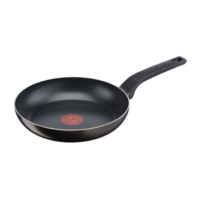 Tefal Easy Cook Frypan 28Cm Titanium Non Stick Thermo Signal 100% Safe Cooking Pan Suitable For All Heat Sources Except Induction B5540602 1 Tefal Easy Cook Frypan 28Cm Titanium Non Stick Thermo Signal 100% Safe Cooking Pan Suitable For All Heat Sources Except Induction B5540602