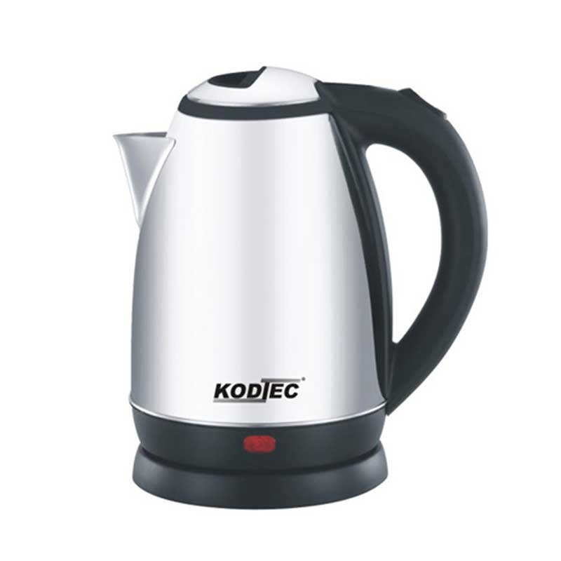 Kodtec Electric Water Kettle 1.8L 1500W Silver Kt-5018 1 Kodtec Electric Water Kettle 1.8L 1500W Silver Kt-5018