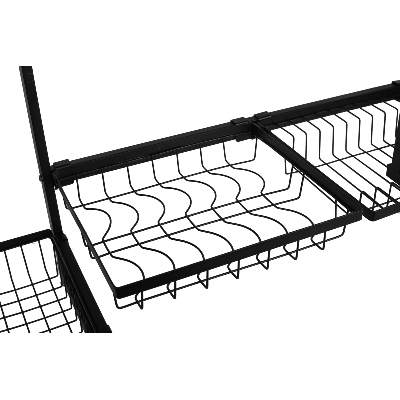 Nadstar Dish Rack Stainless Steel Kitchen Drying Rack Extendable Over The Sink Hp93-093 11 Nadstar Dish Rack Stainless Steel Kitchen Drying Rack Extendable Over The Sink Hp93-093