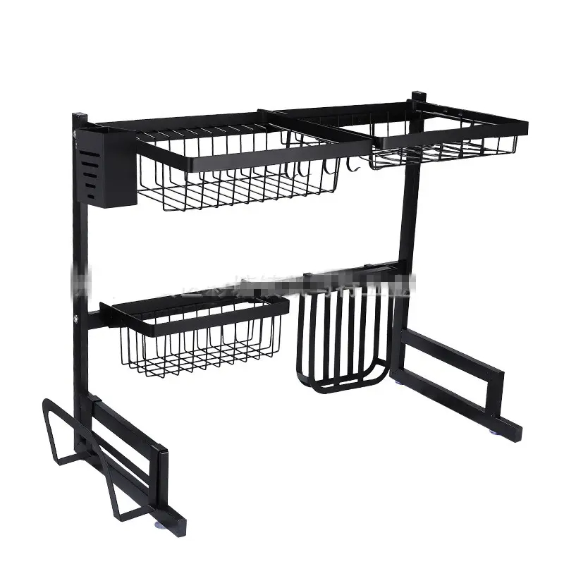 Nadstar Dish Rack Stainless Steel Kitchen Drying Rack Extendable Over The Sink Hp93-093 6 Nadstar Dish Rack Stainless Steel Kitchen Drying Rack Extendable Over The Sink Hp93-093