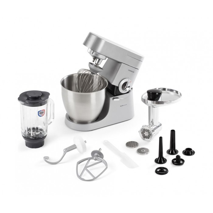 Kenwood Stand Mixer Kitchen Machine Metal Body Chef Xl 1200W With 6.7L Stainless Steel Bowl K-Beater Whisk Dough Hook Glass Blender Meat Grinder Multi Mill Kvl4230S 6 Kenwood Stand Mixer Kitchen Machine Metal Body Chef Xl 1200W With 6.7L Stainless Steel Bowl K-Beater Whisk Dough Hook Glass Blender Meat Grinder Multi Mill Kvl4230S