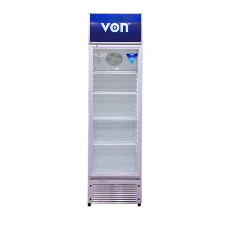 Von Vertical Cooler, 237L Grey Varv23Das 1 Von Vertical Cooler, 237L Grey Varv23Das