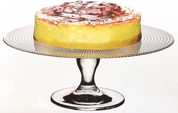 Pasabahce Patisserie Foot Service Glass Plate 28Cm, Stylish Design, Versatile Size, High Quality Craftsmanship 95240 4 Pasabahce Patisserie Foot Service Glass Plate 28Cm, Stylish Design, Versatile Size, High Quality Craftsmanship 95240