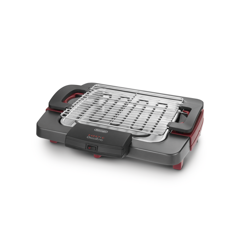 De'Longhi Barbecue Grill 1900W Adjustable Grill Height Cool-Touch Handles Indicator Light Bq55 5 De'Longhi Barbecue Grill 1900W Adjustable Grill Height Cool-Touch Handles Indicator Light Bq55
