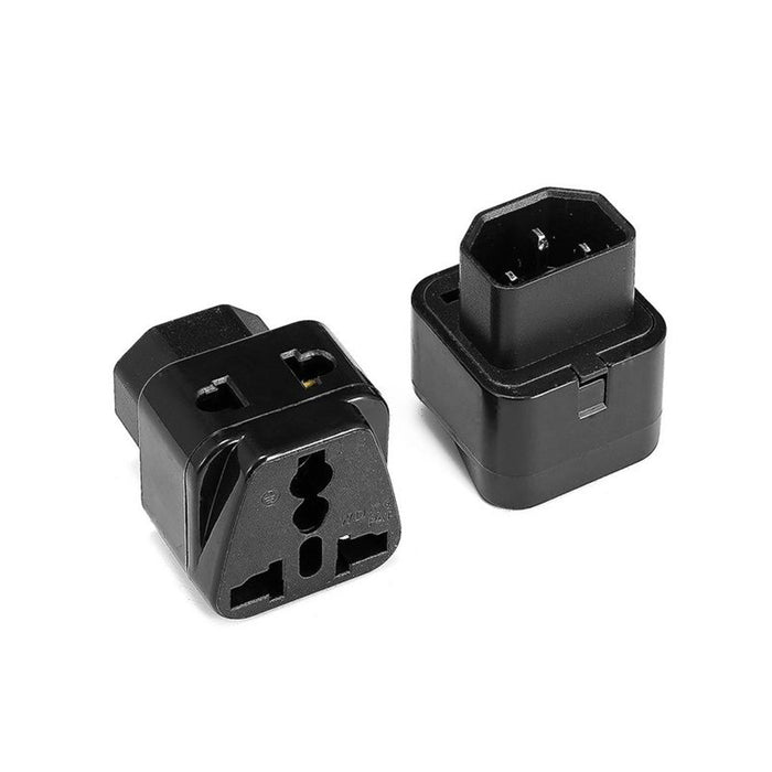 Tronic Black Adapter Plug Iec C14 10A 250V 3 Tronic Black Adapter Plug Iec C14 10A 250V