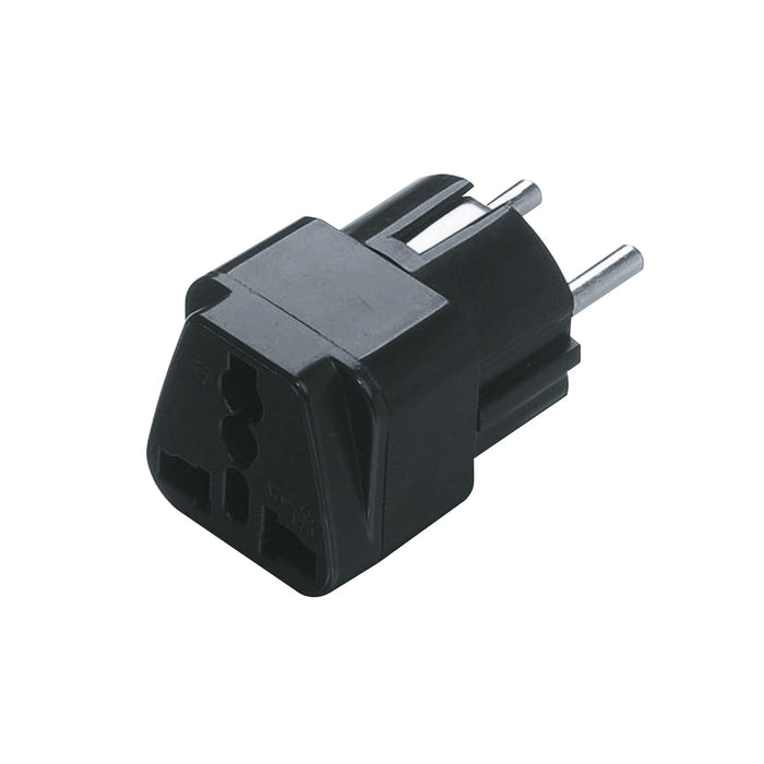 Tronic Black Universal Adaptor Traveler 16Amps Eu 2 Tronic Black Universal Adaptor Traveler 16Amps Eu