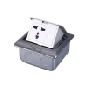 Tronic Single Floor Socket with 1 Data Port