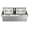 Tronic Floor Socket 2G Universal + RJ45 Data