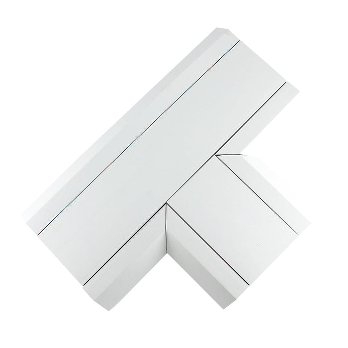 Tronic Compartment 'T' Trunking Pvc Connector 170Mmx50Mm 1 Tronic Compartment 'T' Trunking Pvc Connector 170Mmx50Mm