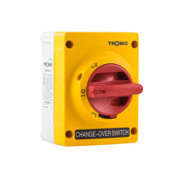 Tronic Manual Changeover Switch 1 Tronic Manual Changeover Switch
