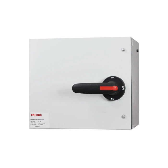Tronic Onload Enclosed Manual Change Over 315A 1 Tronic Onload Enclosed Manual Change Over 315A