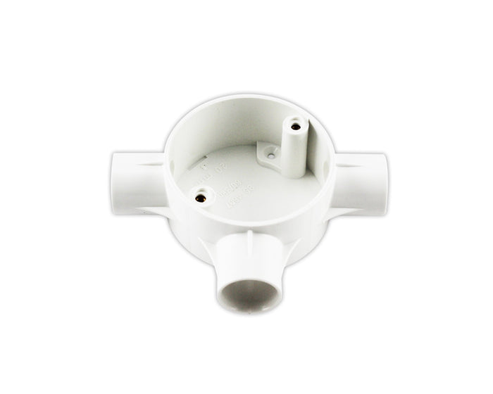 Tronic Junction Circular Box 3 Way 2 Tronic Junction Circular Box 3 Way