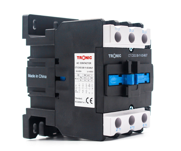 Tronic Contactor 38A 3 Pole 1 Tronic Contactor 38A 3 Pole