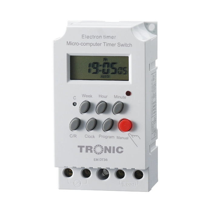 Tronic Digital Timer Switch 25Amps 1 Tronic Digital Timer Switch 25Amps