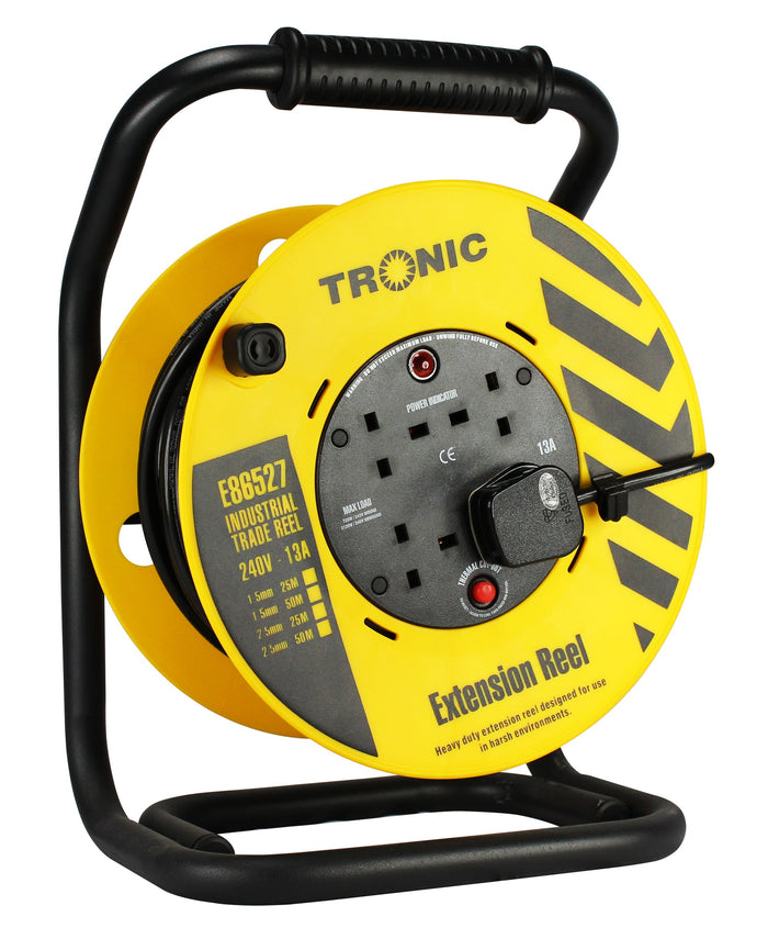 Tronic Extension Reel 25 Meter 1.5Mm 3 Core 1 Tronic Extension Reel 25 Meter 1.5Mm 3 Core