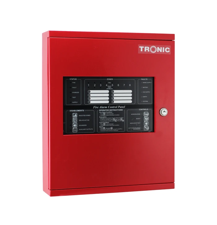 Tronic Fire Control Panel Non-Addressable 4 Zone 1 Tronic Fire Control Panel Non-Addressable 4 Zone
