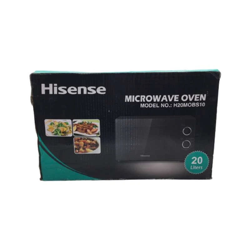 Hisense Microwave 20L 700W Solo Manual, Knobs Push Button, 6 Power Levels, Black H20Mobs10 6 Hisense Microwave 20L 700W Solo Manual, Knobs Push Button, 6 Power Levels, Black H20Mobs10