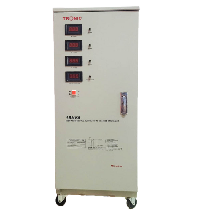 Three Phase Stabilizer 15Kv Hs Range 2 Tronic Three Phase Stabilizer 15Kv
