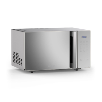 Hisense Microwave 26L 700W Solo Digital, 6 Power Levels, Touch Display, Handle, Mirror Finish H26MOMS5H