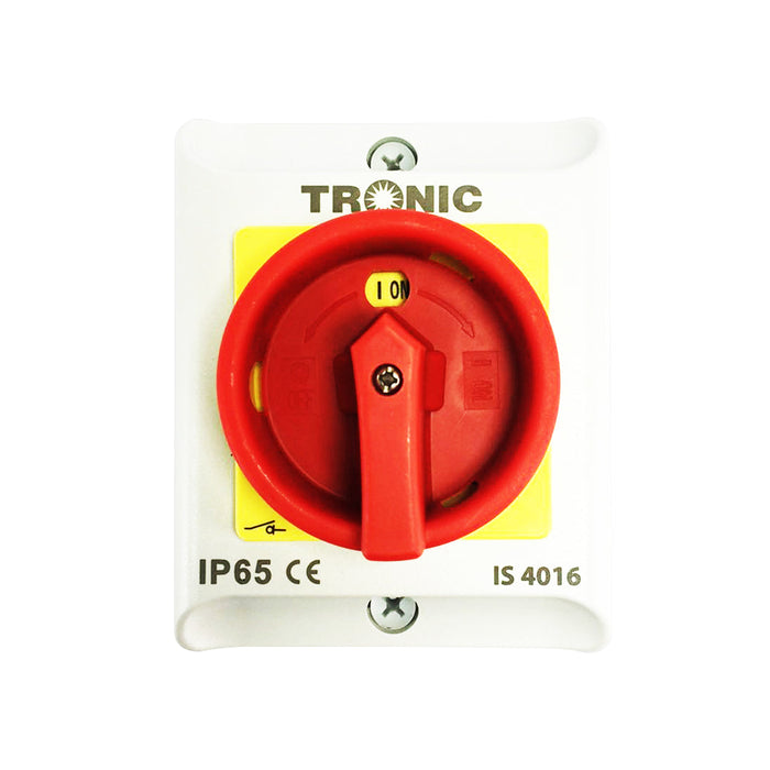 Tronic Surface Isolator 4-Pole 16 Amps (415V) 1 Tronic Surface Isolator 4-Pole 16 Amps (415V)